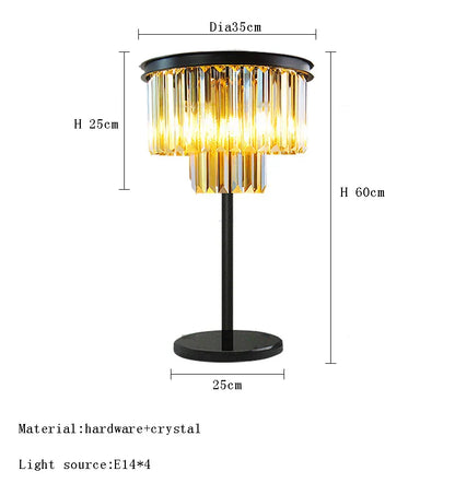 DecorBites™ Crystal Floor Lamp: Modern Nordic Design for Luxury Living Room Decor