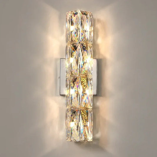 DecorBites™ Crystal Wall Light: Luxury Nordic Style for Living Room & Bedroom