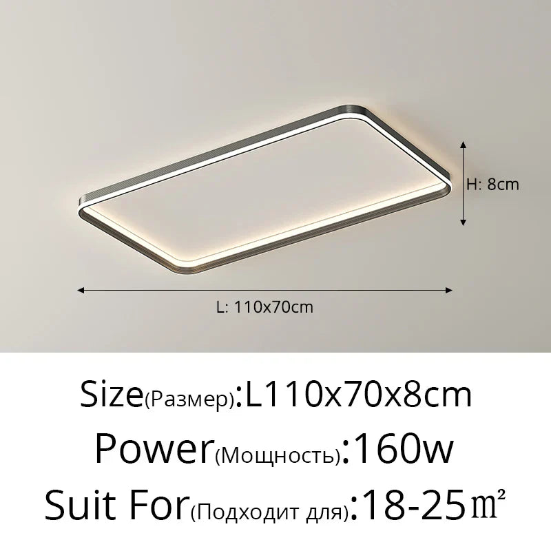 Contemporary LED Ceiling Chandelier