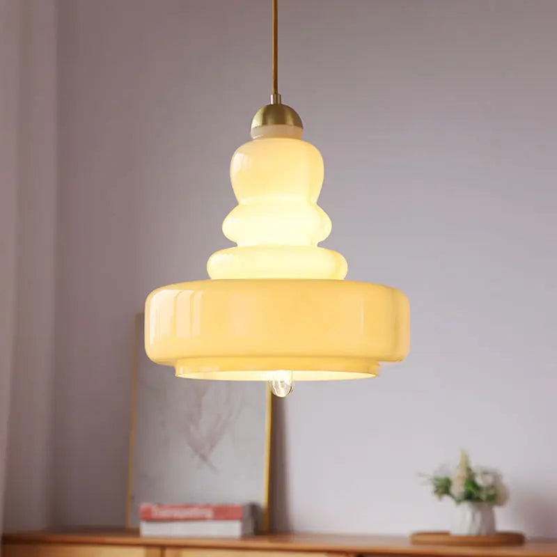 DecorBites™ Glass Pendant Lights Ceiling Suspension for Kitchen Island Bedroom Living Dining Room