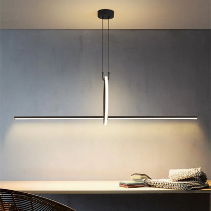 DecorBites™ Geometric LED Pendant Light - Modern Minimalist Hanging Lamp for Home Decor