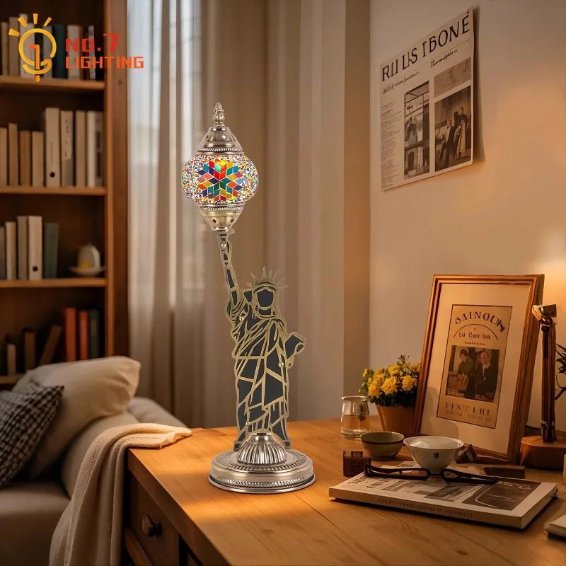 Vintage Iron Table Lamp
