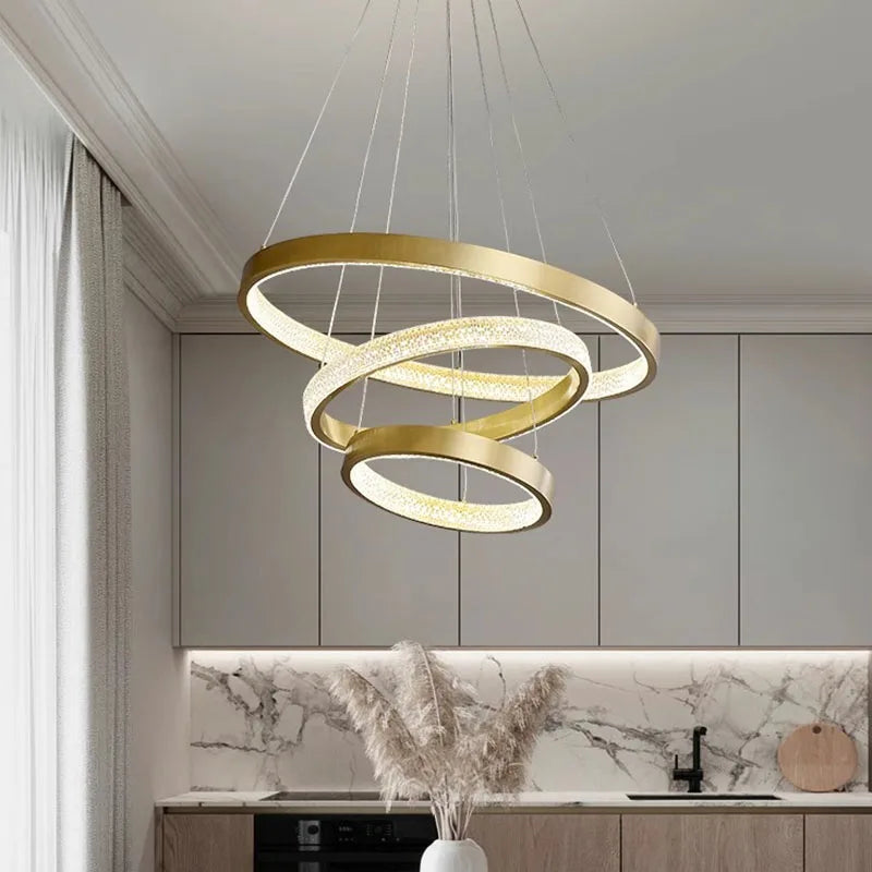 Chrome LED Pendant Light