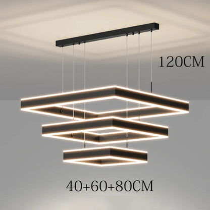 DecorBites™ LED Chandeliers Pendant Light Lamps for Living & Dining Room