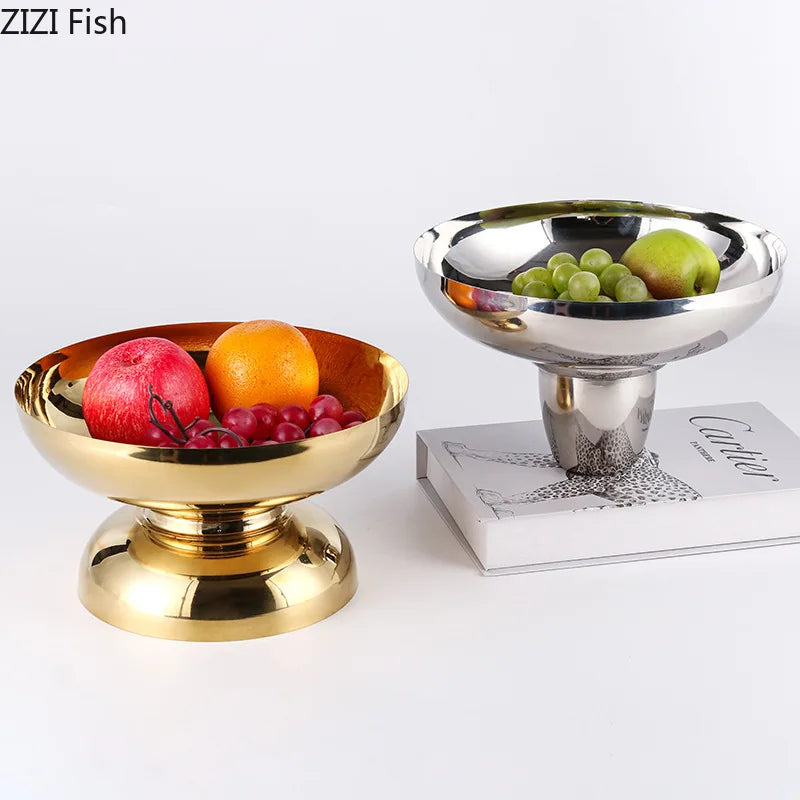 Metal High-Leg Bowl