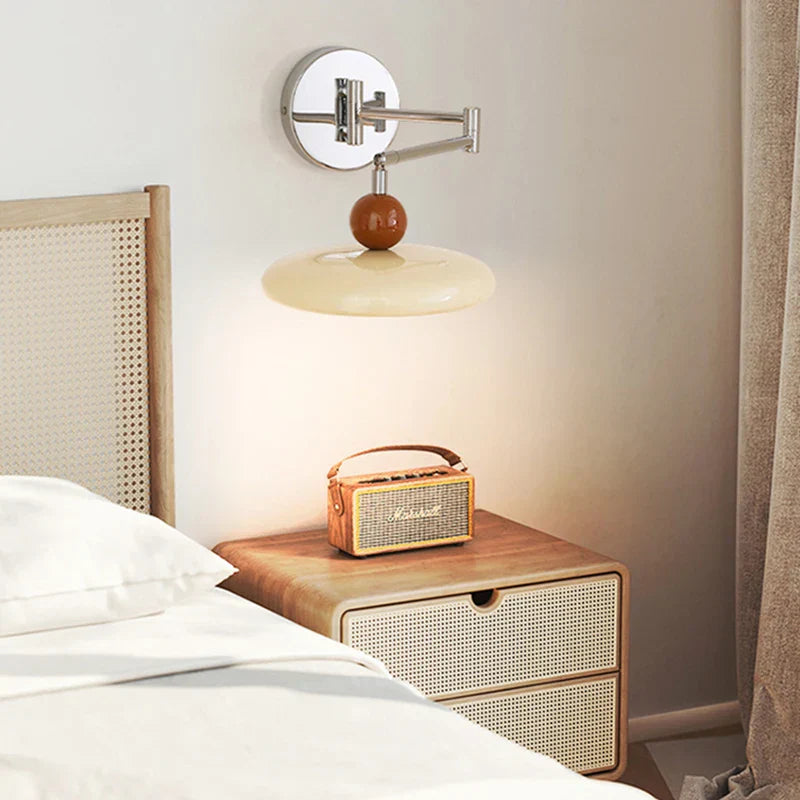 DecorBites™ Iron Wall Light: Modern Rotatable LED Wall Lamp for Bedroom Lighting