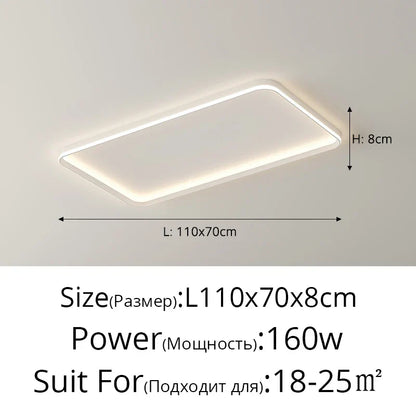 DecorBites™ LED Ceiling Chandelier for Living Room Kitchen Dining Study Modern Indoor Lighting