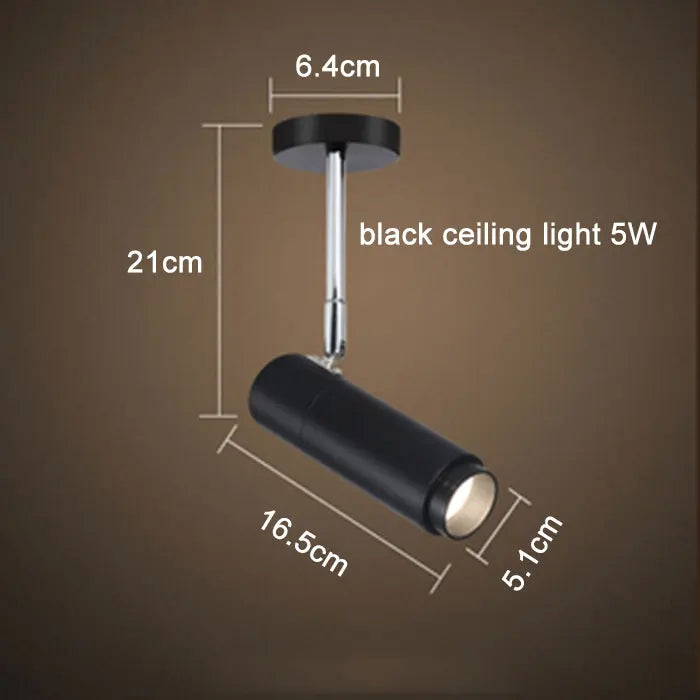 DecorBites™ Adjustable Focus LED Track Lights for Commercial Spaces