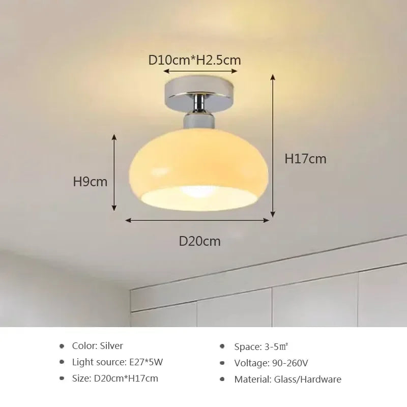 Gold LED Tricolor Ceiling Fixture For Hotels