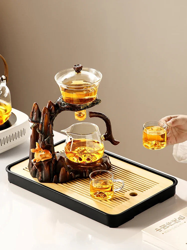 Black Kung Fu Tea Set