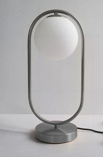 DecorBites™ Glass Ball LED Desk Lamp Nordic Design for Bedroom Living Room Reading