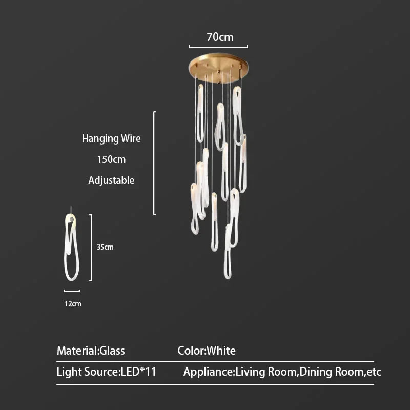 Bronze Luxury Pendant Light
