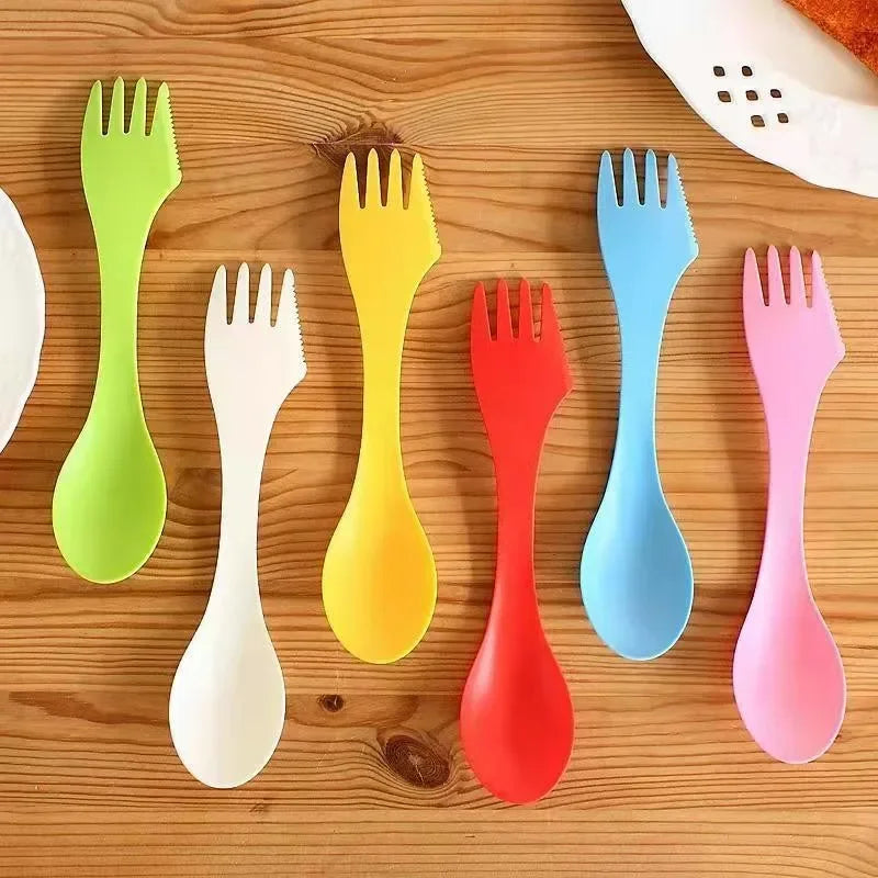 Compact Travel Spork Set