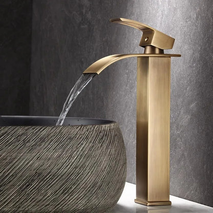 Bathroom Faucet Antique Bronze Basin