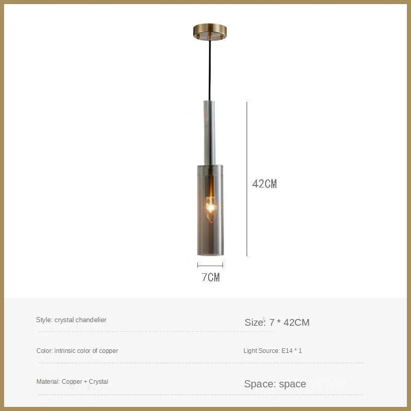 DecorBites™ Crystal LED Pendant Lights for Home Decor Lighting