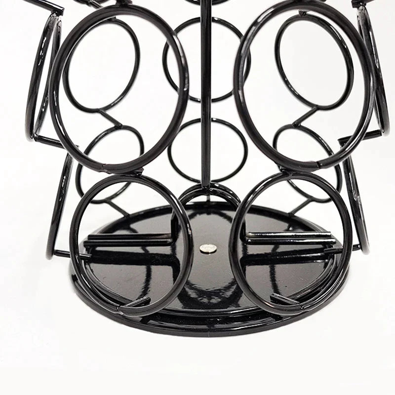 DecorBites™ Dolce Gusto Capsule Holder Rotating Storage Rack for 35 Pods