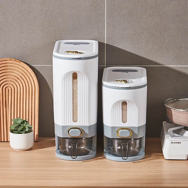 Transparent Plastic Rice Dispenser