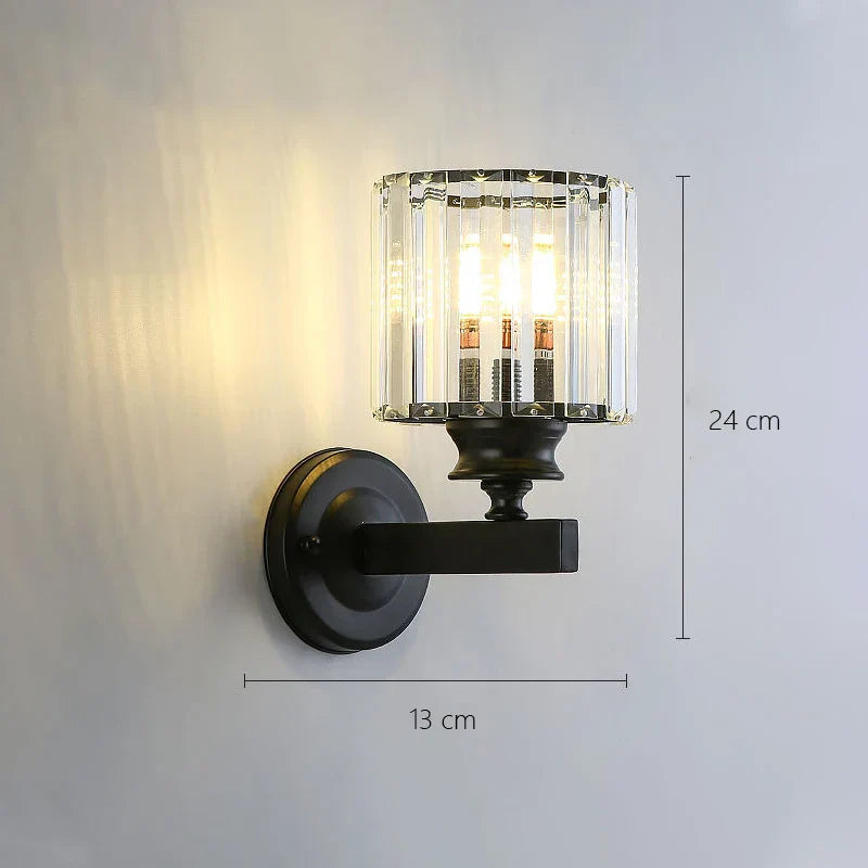 DecorBites™ Glass Shade Wall Lamp: Modern Minimalist Nordic HomeDecoraction & Living Room Lighting