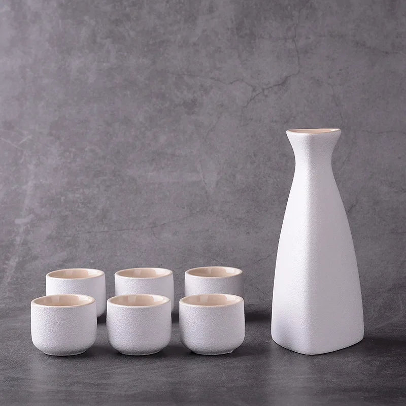 Ceramic Japanese Sake Set