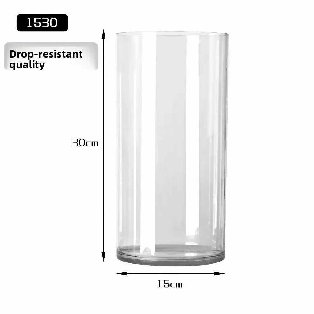 Acrylic Flower Vase Transparent Decorative