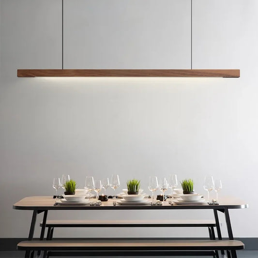 DecorBites™ Linear LED Pendant Lights: Modern Kitchen Island Dining Room Lighting