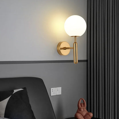 DecorBites™ LED Wall Sconce with G9 Bulb for Indoor Lighting in Black Gold