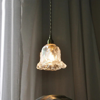 DecorBites™ Copper Glass LED Pendant Lamp: Modern Nordic Kitchen Dining Room Lighting
