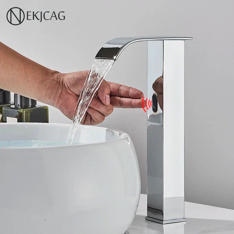 Smart Sensor Waterfall Faucet