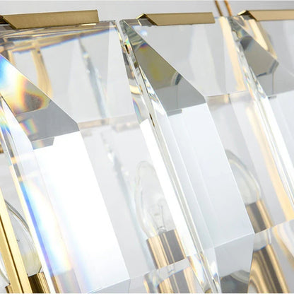 DecorBites™ Crystal Pendant Chandelier - Ideal for Living Room, Bedroom, Kitchen, or Wine Shop.