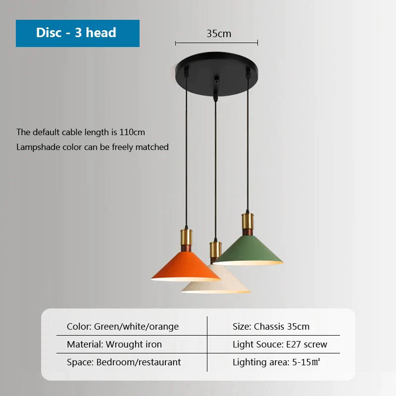 Iron Loft Pendant Chandelier