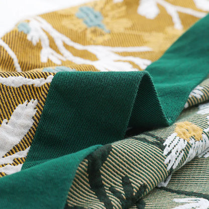 DecorBites™ Luxe Cotton Blanket - Premium Quality, 200*230 150*200, Perfect for Sofa or Bed