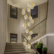 Glass Orb Pendant Light