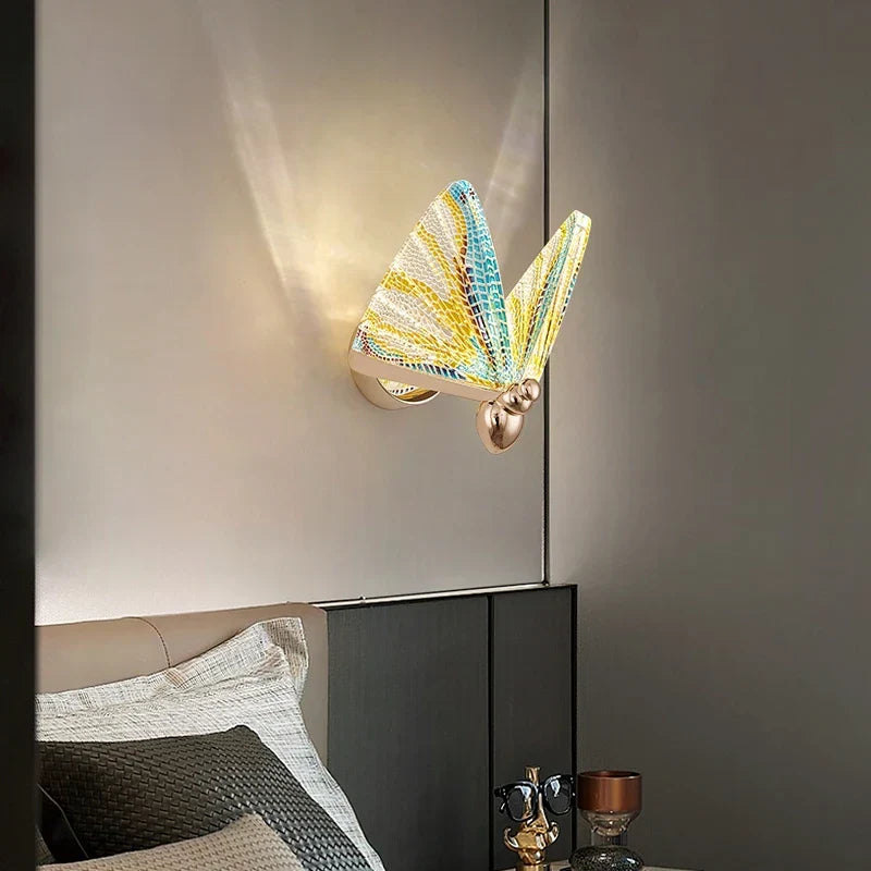 Nordic Butterfly Wall Lamp