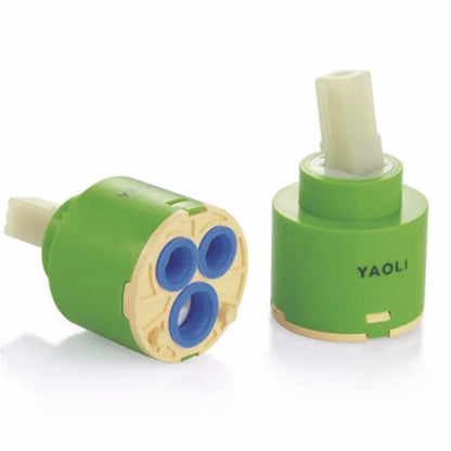 DecorBites™ 3-Year Warranty Ceramic Cartridge for 35mm/40mm Faucet Mixer - High Quality