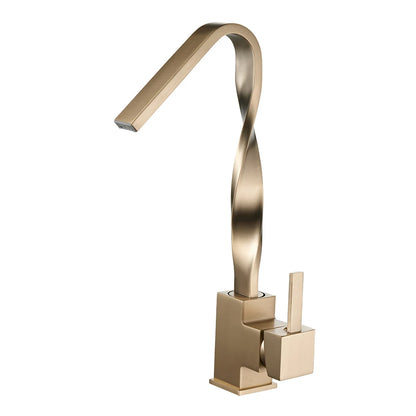Gold Bathroom Basin Faucet Mixer