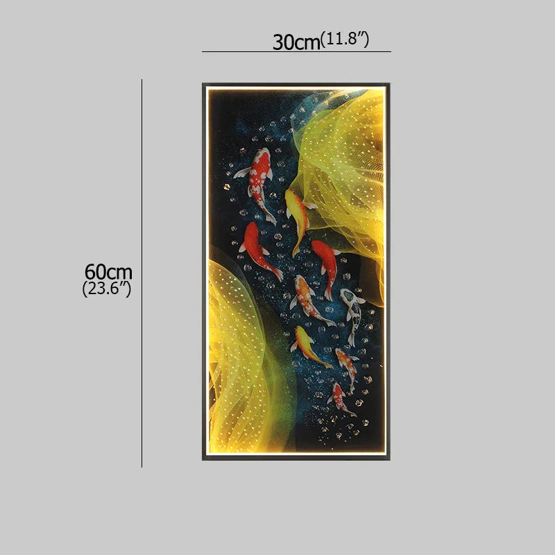 Gold Fish LED Sconce