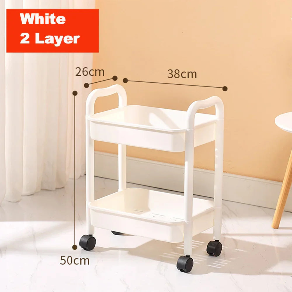 Metal Rolling Storage Cart