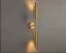 DecorBites™ Gold LED Wall Lamp Indoor Copper Sconce for Living Room Bedroom