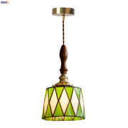 Green Vintage Pendant Light