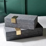 Leather Jewelry Storage Box
