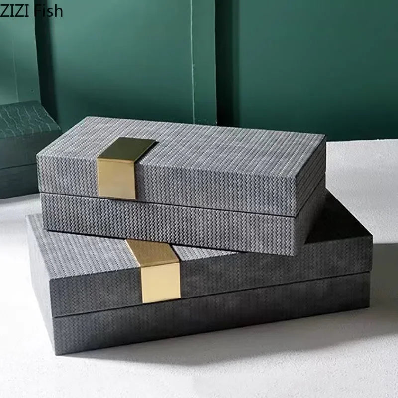 Leather Jewelry Storage Box