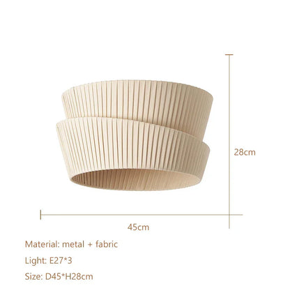 DecorBites™ Cream LED Ceiling Chandelier for Living Room Dining Bedroom