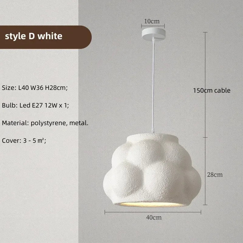 Chrome Nordic Pendant Light Gray Shade Dining