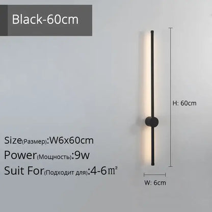 DecorBites™ Creative Staircase Wall Lights: LED Strip Wall Lamp for Living Room