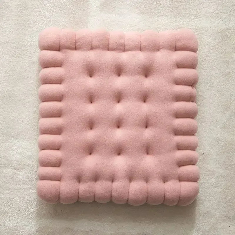 DecorBites™ Biscuit Sofa Cushion: Soft Chair Seat Cushion for Home Decor and Living Room