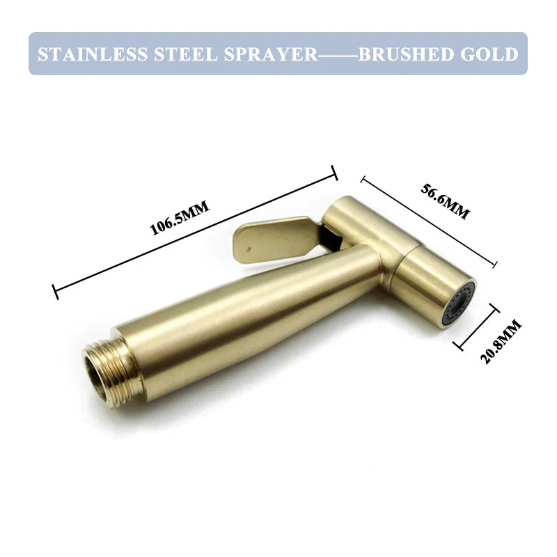 Gold Handheld Bidet Sprayer