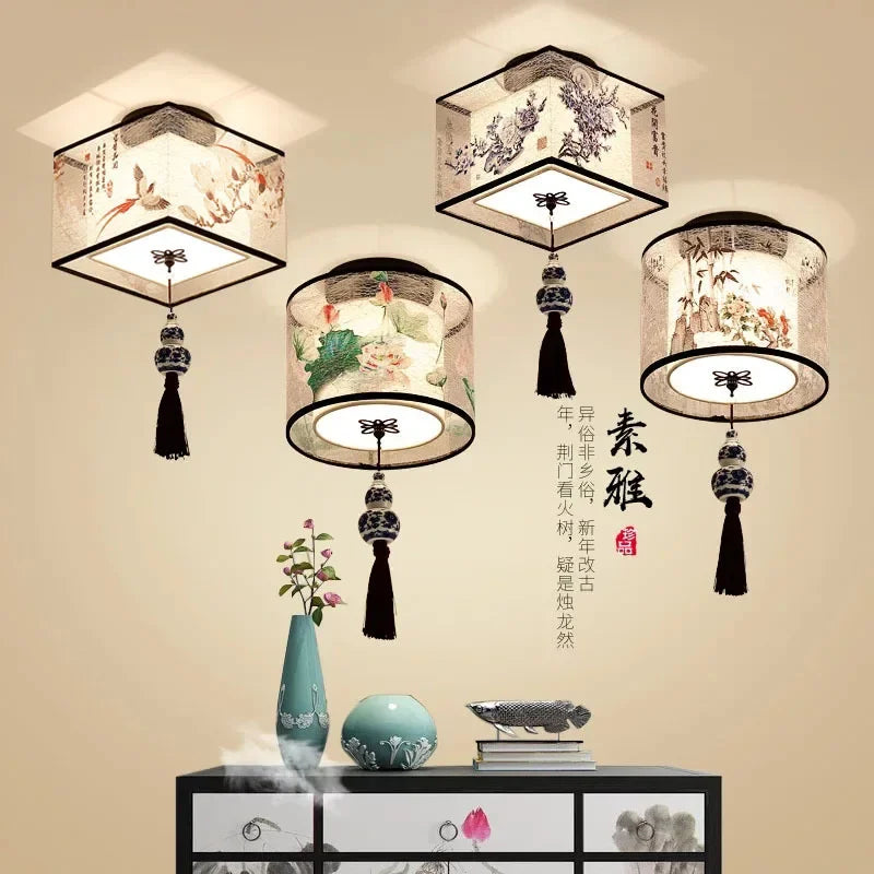 Lotus Corridor Ceiling Lamp