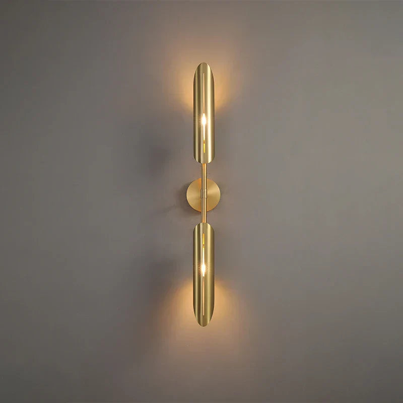 DecorBites™ Gold Metal Wall Light: Nordic Style Bedroom Bedside Lamp for Modern Living Room Decor