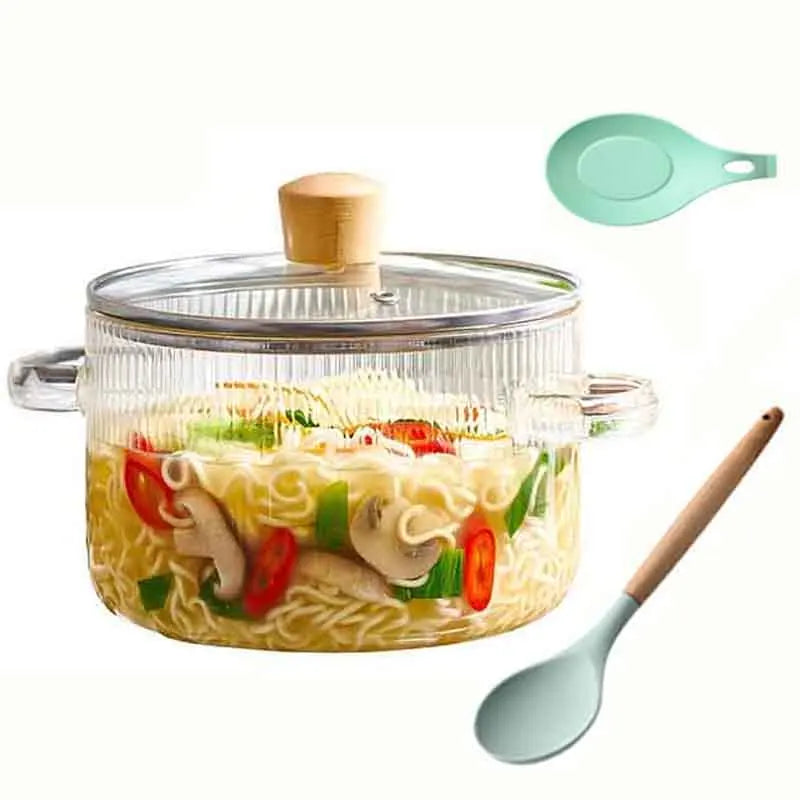 Glass Nordic Cooking Pot