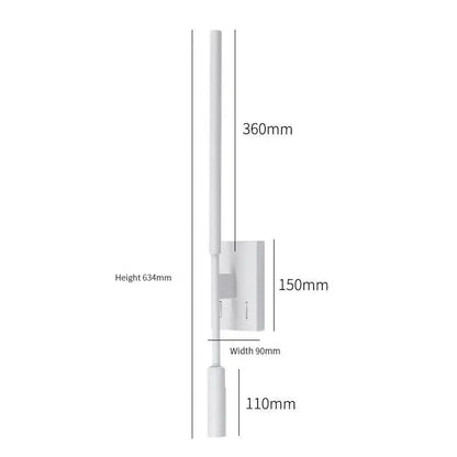 DecorBites™ Decorative LED Wall Lamp for Hotel Model Room, Bedside & Aisle Light